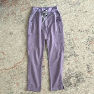 Figs Lavender Yola Scrub Pants